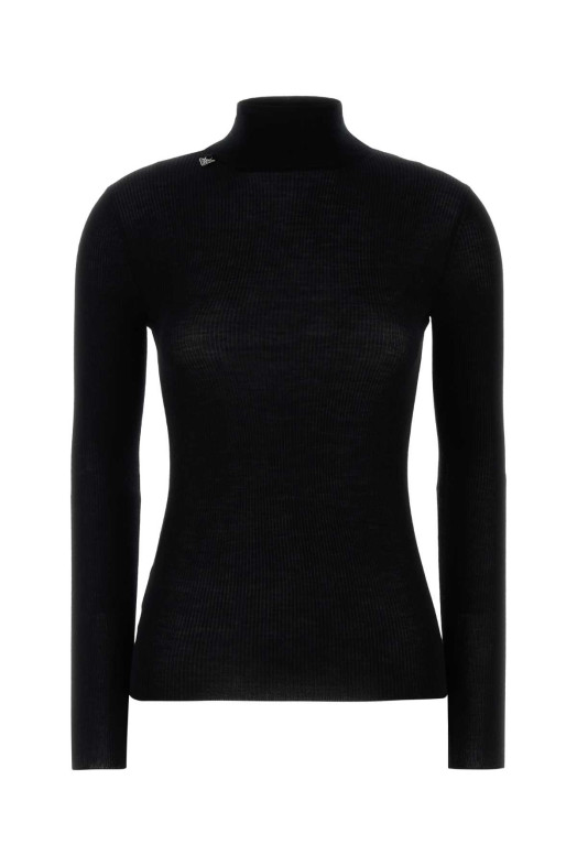 Black wool sweater Black PRADA (P26567SOOO18PX)