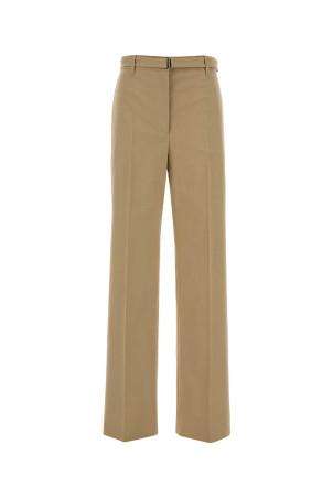 Beige cotton pant PRADA (P286IHSOOO17ID)