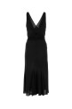Black stretch viscose dress Black PRADA (P3N06RSOOO1ZY5)
