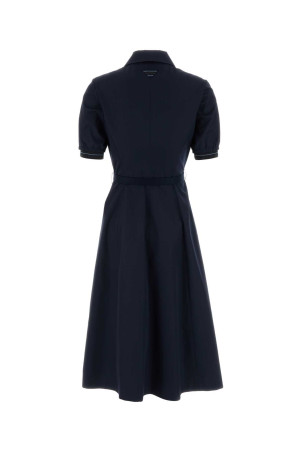 Navy blue poplin dress Blue PRADA (P3Q82HSOOO187P)