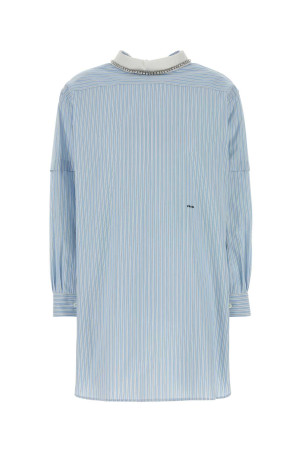 Embroidered poplin blouse PRADA (P953NRSOOO17ND)