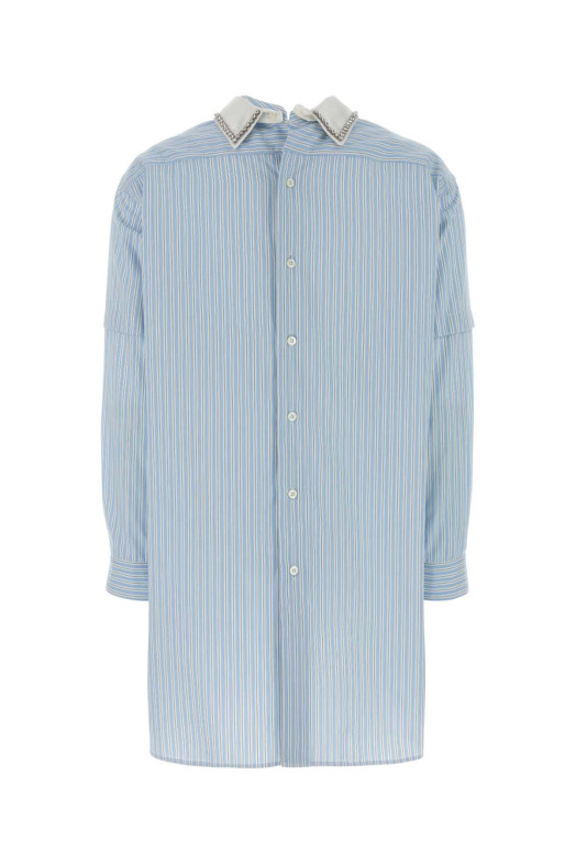 Embroidered poplin blouse PRADA (P953NRSOOO17ND)