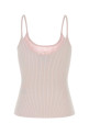 Pastel pink viscose blend top COURREGES (PERMDE012FI0001)