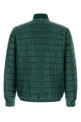 Bottle green nylon down jacket HERNO (PI001334U12020Z)