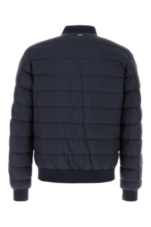 Dark blue nylon down jacket HERNO (PI010ULE12456Z)