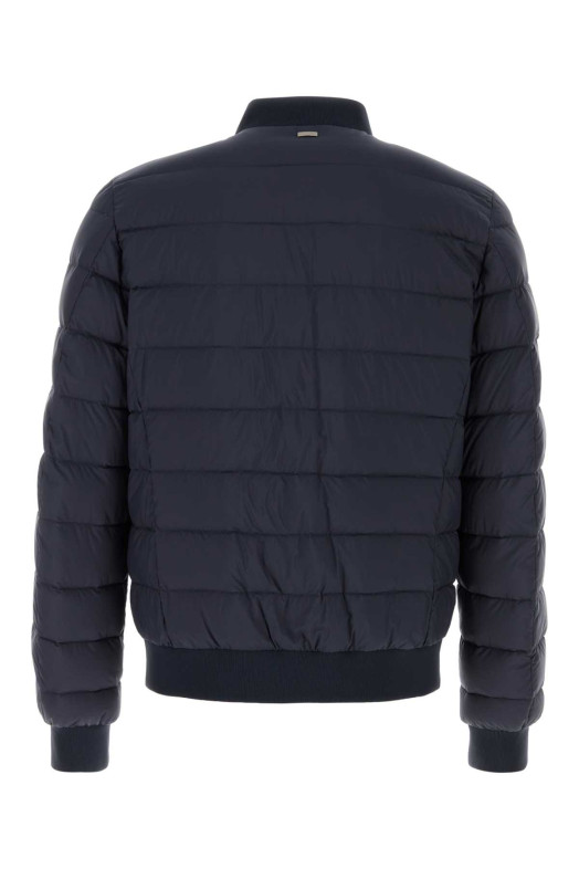 Dark blue nylon down jacket HERNO (PI010ULE12456Z)