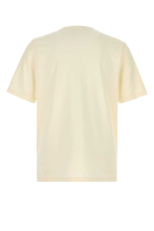 Ivory cotton t-shirt MAISON KITSUNE (PM00107KJ7026)