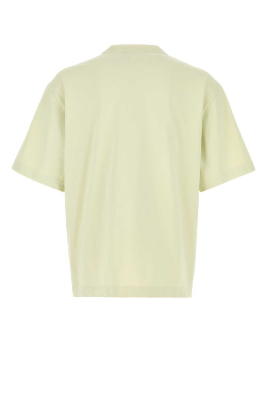 Pastel green cotton oversize t-shirt MAISON KITSUNE (PM00109KJ0119)