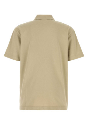 Khaki piquet polo shirt MAISON KITSUNE (PM00210KP0001)