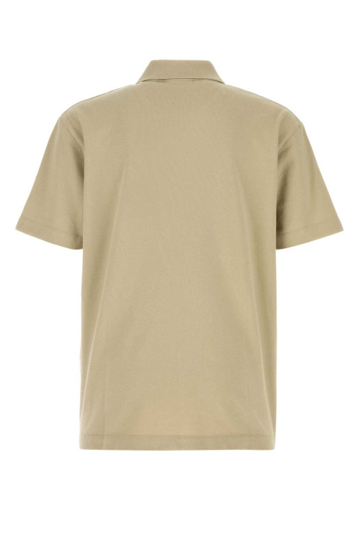 Khaki piquet polo shirt MAISON KITSUNE (PM00210KP0001)