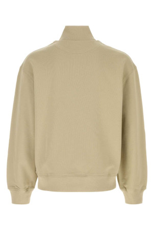 Khaki cotton sweatshirt MAISON KITSUNE (PM00305KM0341)
