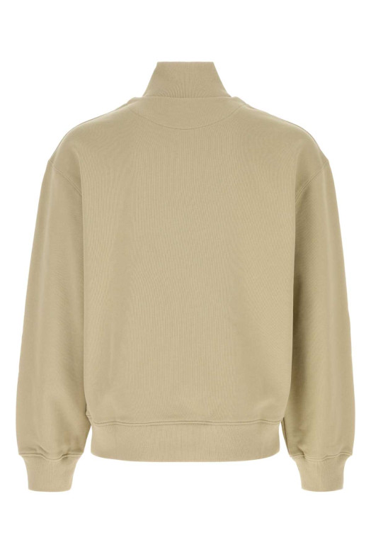 Khaki cotton sweatshirt MAISON KITSUNE (PM00305KM0341)