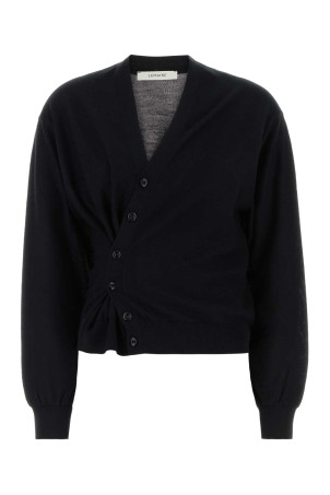 Black wool and acrylic cardigan LEMAIRE (PO0023LK087)
