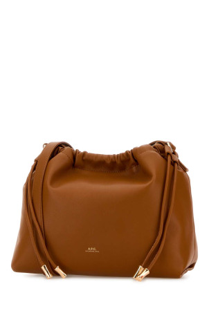 Biscuit leather Ninon crossbody bag A.P.C. (PUAATF61583)