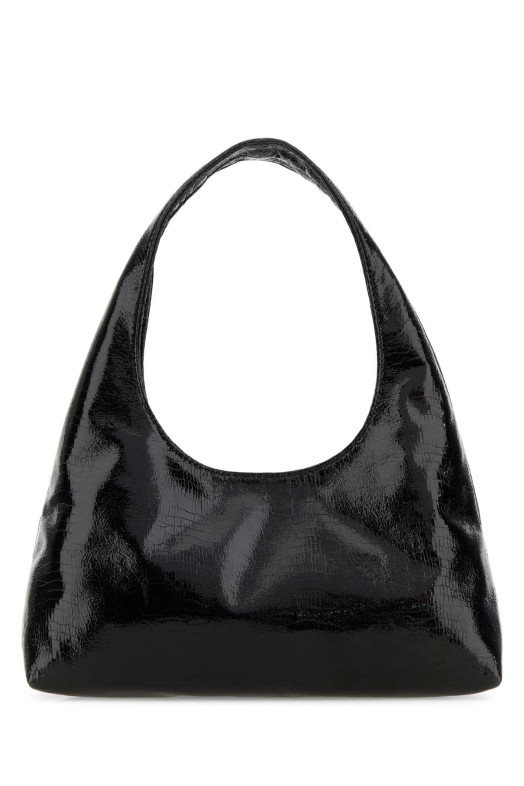 Black synthetic leather small Ninon shoulder bag Black A.P.C. (PUACCF67027)