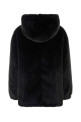 Black eco fur reversible jacket Black PRADA (PZV016SOOO12DH)