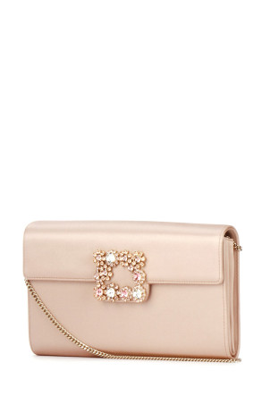 ENVELOPE FLAP FLOWER BUCKLE ROGER VIVIER (RBWAMFD0200RS0)