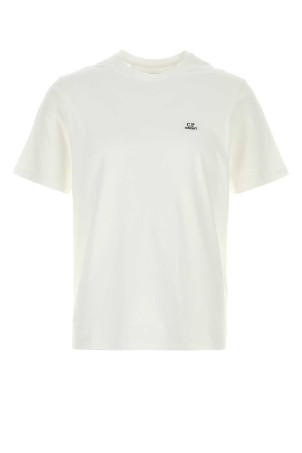 White cotton t-shirt White C.P. COMPANY (RCCMTS726A005100W)