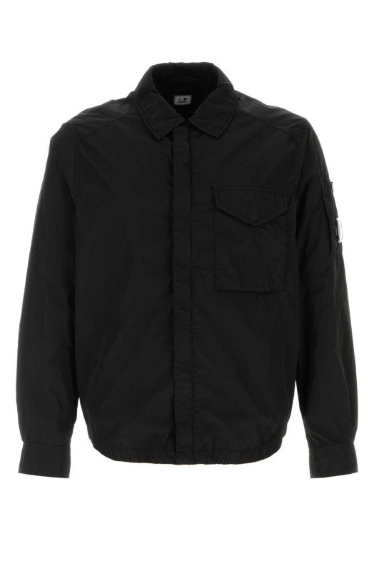 Black nylon windbreaker Black C.P. COMPANY (RSCMOS710A005904G)