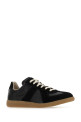 Black leather Replica sneakers MAISON MARGIELA (S58WS0109P1895)
