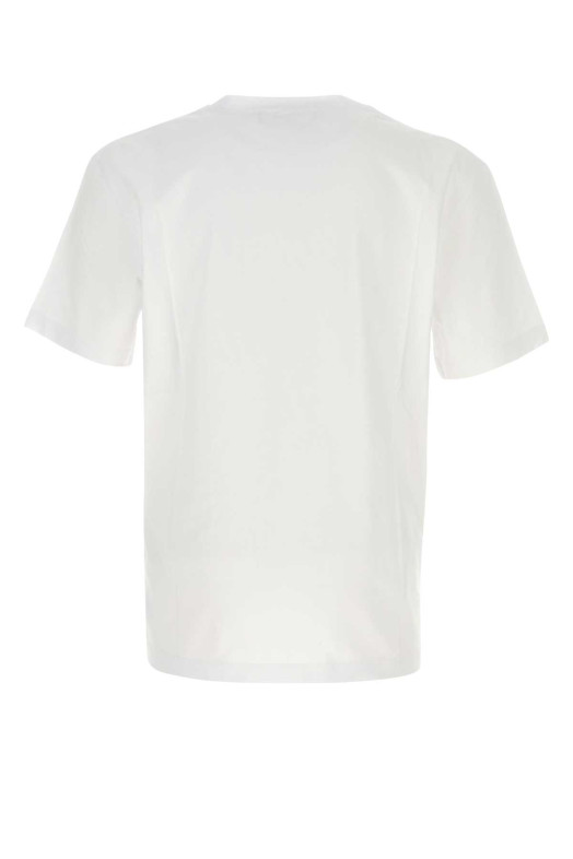 White cotton t-shirt White DSQUARED (S71GD1631D20020)