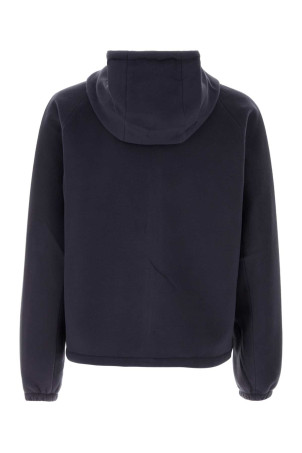 Navy blue pile jacket PRADA (SGD072SOOO18XO)