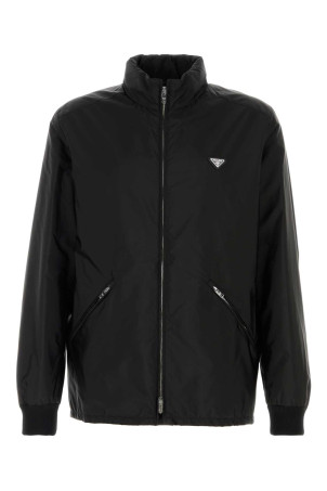 Black Re-Nylon jacket Black PRADA (SGD107SOOO1WQ9)