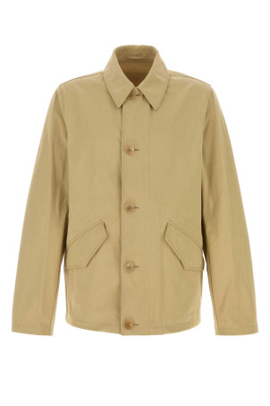 Beige cotton jacket PRADA (SGD119SFEO19DM)
