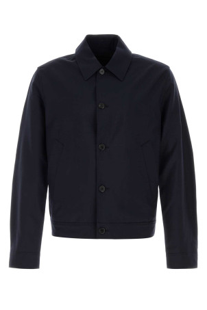 Midnight blue wool blend jacket Blue PRADA (SGD124SOOO17LK)