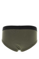 Dark green stretch cotton slip TOM FORD (T4LC11040)