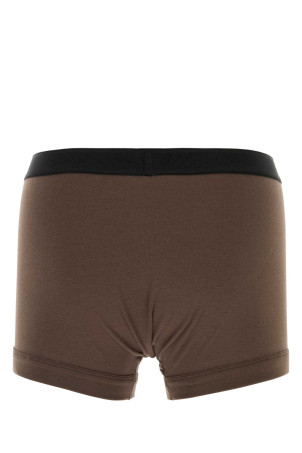 Chocolate stretch cotton boxer TOM FORD (T4LC31040)