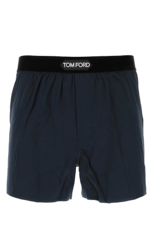 Blue satin boxer TOM FORD (T4LE41010)