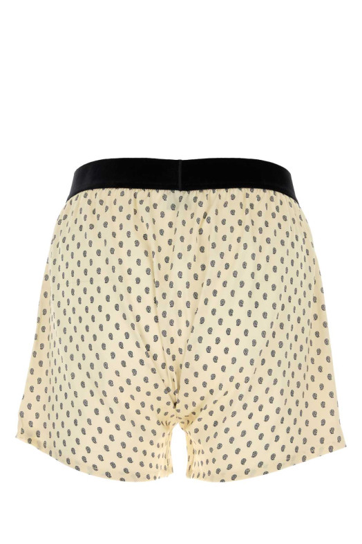 Printed stretch satin boxer TOM FORD (T4LE42140)