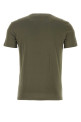 Army green stretch cotton blend t-shirt TOM FORD (T4M081040)