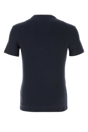 Midnight blue stretch cotton blend t-shirt TOM FORD (T4M081040)