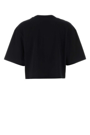 Black cotton oversize t-shirt MARNI (THJE0333P5USCX42)