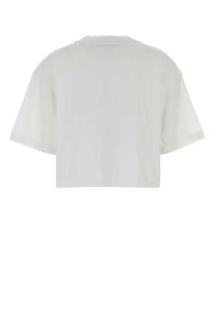 White cotton oversize t-shirt MARNI (THJE0333P5USCX42)
