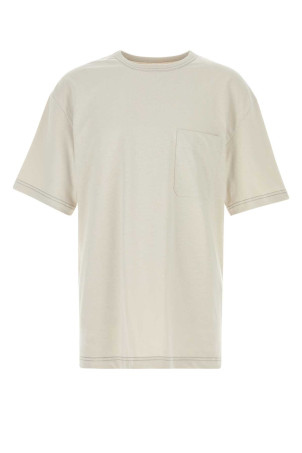 Light grey cotton blend t-shirt LEMAIRE (TS0010LJ1010)