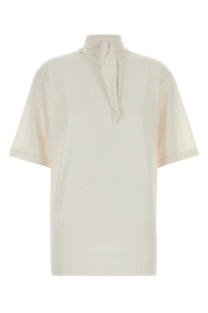 Ivory cotton t-shirt LEMAIRE (TS0030LJ1018)