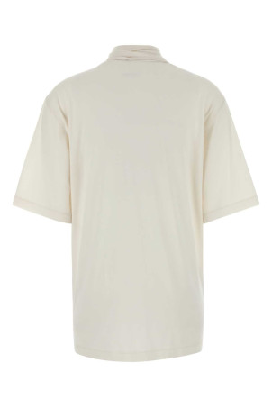 Ivory cotton t-shirt LEMAIRE (TS0030LJ1018)