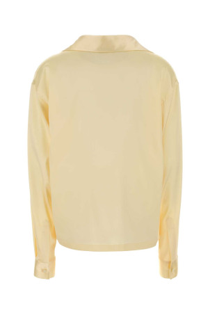 Yellow stretch satin blouse TOM FORD (TS2144FAX881)