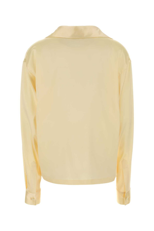 Yellow stretch satin blouse TOM FORD (TS2144FAX881)