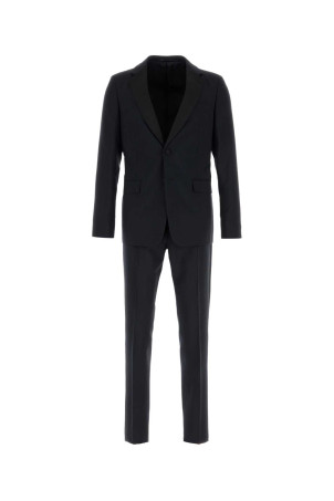 Midnight blue wool blend suit Black PRADA (UAF420SOOO1099)