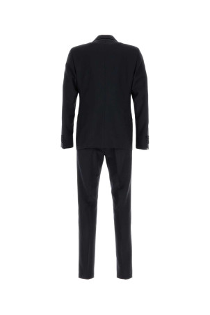 Midnight blue wool blend suit Black PRADA (UAF420SOOO1099)