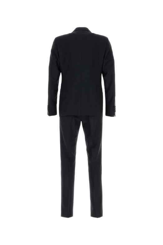 Midnight blue wool blend suit Black PRADA (UAF420SOOO1099)
