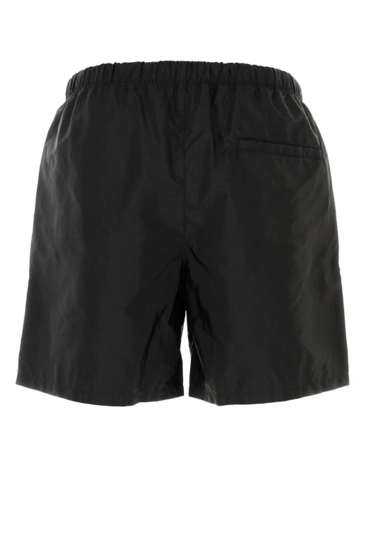 Black Re-Nylon swimming shorts Black PRADA (UB372SWMO1WQ9)