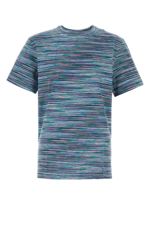 Embroidered cotton t-shirt MISSONI (UC22SL01BJ0001)