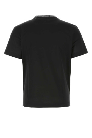 Black cotton t-shirt MISSONI (UC22SL01BJ0002)