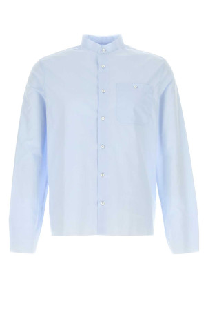 Light blue cotton shirt PRADA (UCN641SWMO148Z)