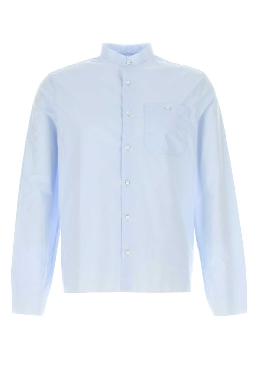 Light blue cotton shirt PRADA (UCN641SWMO148Z)